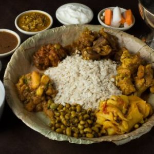 ネパール民族料理 アーガン「タカリダルバット」セットコース
